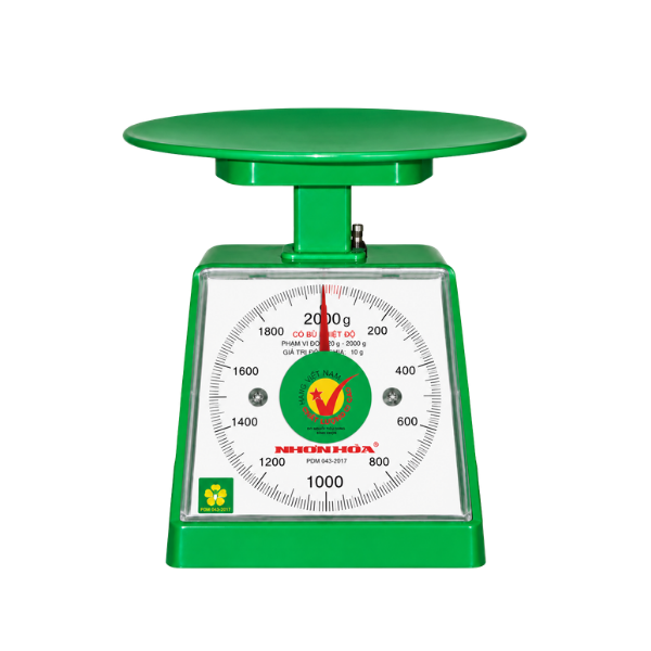 CÂN NHỰA VUÔNG 2KG